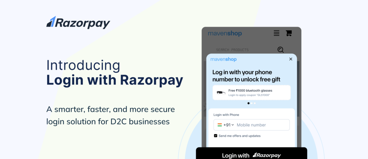 Login wtih Razorpay